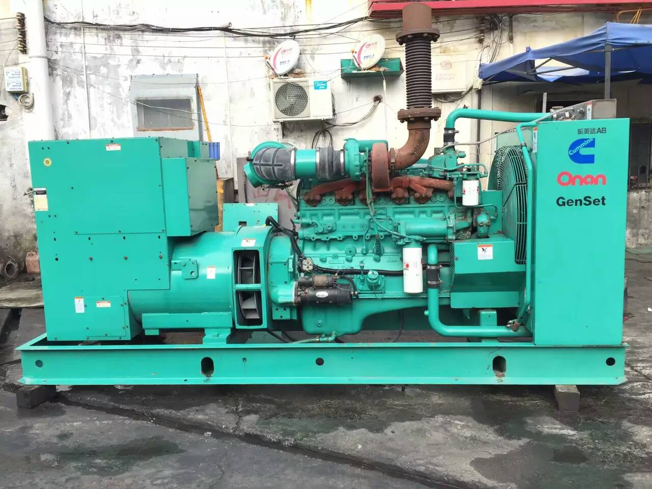 尖山租赁发电机-柴油发电机不正常冒烟的原因